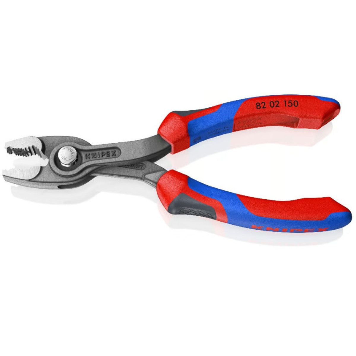 Универсальные клещи для сорванных болтов KNIPEX TwinGrip (фосфатированные) (82 02 150)