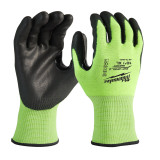 Перчатки MILWAUKEE Hi-Vis сигнальные, с сопротивлением порезам 3/C уровня, размер 11/XXL (144 пары) (4932479023) 