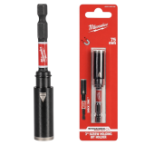 Держатель бит магнитный 1/4'' Hex 75мм с винтовым фиксатором Milwaukee (4932500396)