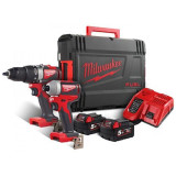 Набор инструментов аккумуляторных бесщеточных M18 BLPP2B2-502X MILWAUKEE (4933464594)
