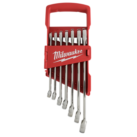 Набор комбинированных ключей MILWAUKEE, дюймовые (SAE), 7 шт. (48229407)