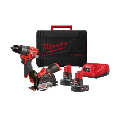 Набор аккумуляторных инструментов MILWAUKEE M12 FPP2G2-402X FUEL™ (4933480592)