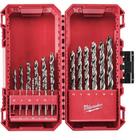 Набор сверл по металлу MILWAUKEE THUNDERWEB HSS-G, DIN 338, 19 шт (4932493869)