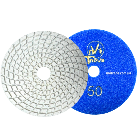 Алмазный гибкий шлифовальный диск 100 мм, №50 T-nova (NSP-50)