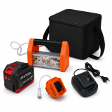 Акумуляторна лампа маляра FIXTOOL LED 15W АКБ 18V 6A + штатив з нержавіючої сталі (FIXLED6)