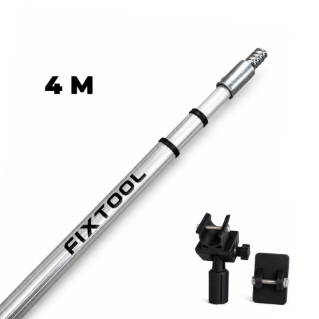 Телескопическая опора-штанга для проявочной лампы FIXTOOL, 4м (FIXST4)