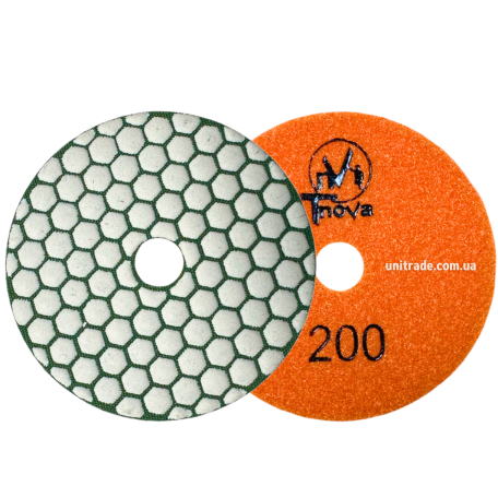 Алмазный гибкий шлифовальный диск 100 мм, №200 T-nova (NOP-200)