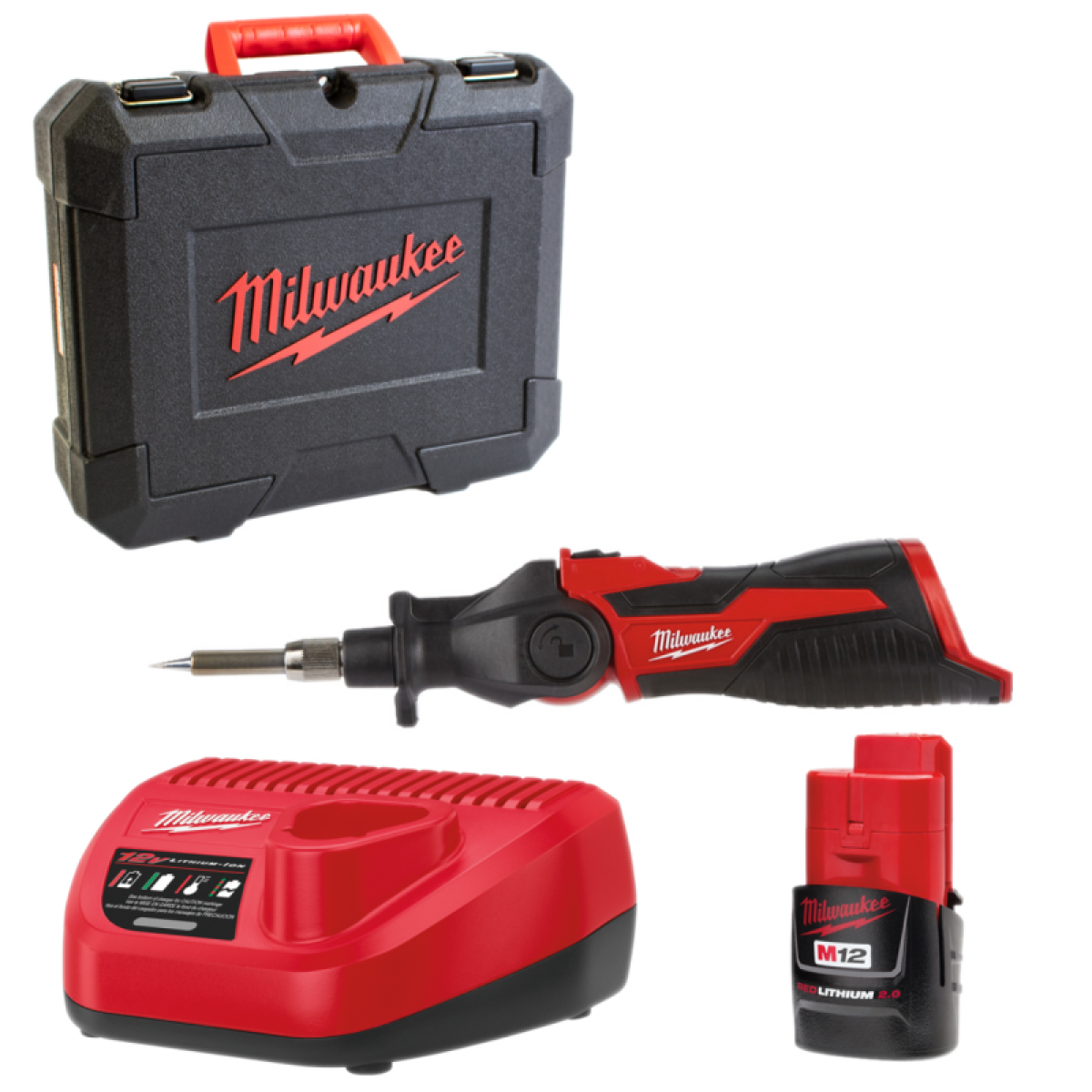 Паяльник аккумуляторный MILWAUKEE M12 SI-201C (4933459761)