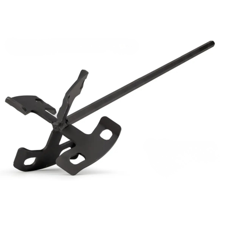 Миксер (венчик) FIXTOOL из стали оцинкованный 80 мм, чёрный, HEX S8 (VFIX80S8F)