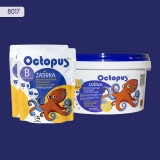 Двухкомпонентная эпоксидная затирка Octopus Zatirka цвет 8017 2,5 кг (8017-2)