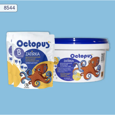 Двокомпонентна епоксидна фуга Octopus Zatirka колір 8544, 2,5 кг (8544-2)