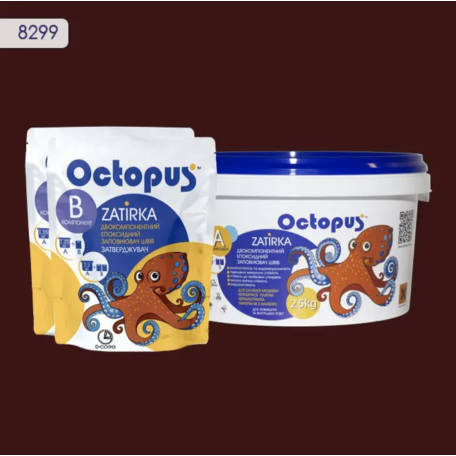 Двокомпонентна епоксидна фуга Octopus Zatirka колір 8299, 2,5 кг (8299-2)
