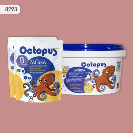 Двокомпонентна епоксидна фуга Octopus Zatirka колір 8293, 2,5 кг (8293-2)