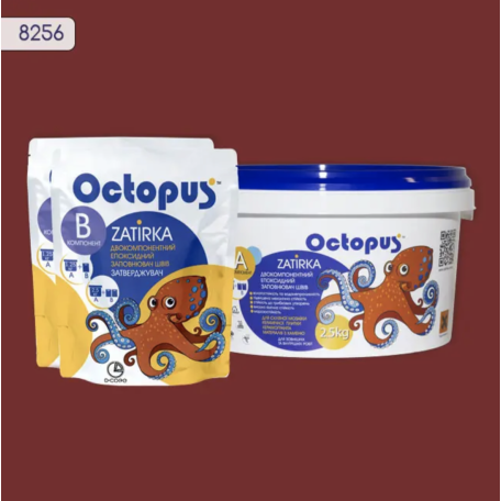 Двокомпонентна епоксидна фуга Octopus Zatirka колір 8256, 2,5 кг (8256-2)