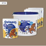 Двухкомпонентная эпоксидная затирка Octopus Zatirka цвет № 8734, 5 кг (8734-5)