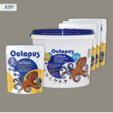 Двокомпонентна епоксидна фуга Octopus Zatirka колір сірий 8391, 5 кг (8391-5)