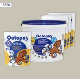 Двокомпонентна епоксидна фуга Octopus Zatirka колір сірий 8390, 5 кг (8390-5)