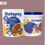 Двокомпонентна епоксидна фуга Octopus Zatirka колір світло-фіолетовий 8591 1,25 кг (8591-1)