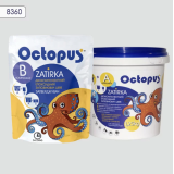 Двухкомпонентная эпоксидная затирка Octopus Zatirka цвет 8360 серо фиолетовый  1,25 кг (8360-1)