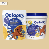 Двокомпонентна епоксидна фуга Octopus Zatirka колір жовтий 8562 1,25 кг (8562-1)