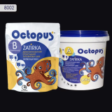 Двухкомпонентная эпоксидная затирка Octopus Zatirka цвет № 8002, черный 1,25 кг (8002-1)
