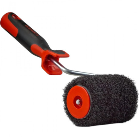 Валик для шпаклевки OLEJNIK 100х80х8 мм, с ручкой (250100R-2КP)