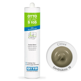 Санітарний силіконовий герметик OTTOSEAL S105 С2044 (sandgrau), 310 мл (S105C2044)