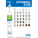 Санитарный силиконовый герметик OTTOSEAL S105 С387 (Wolkengrau), 310 мл (S105C387)