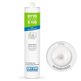 Силіконовий герметик OttoSeal S105 С116 (schneeweiß) (S105C116)