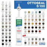 Силиконовый герметик OttoSeal S100 C19 (curry), 300 мм (S100C19)