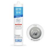 Силіконовий герметик Litokol OttoSeal S70 C56 сірий (betongrau), 310 мл (S70C56)