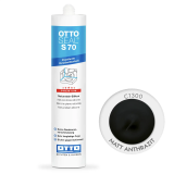 Силіконовий герметик OttoSeal S70 С1300 антрацит матовий (8NTRAPL0201)