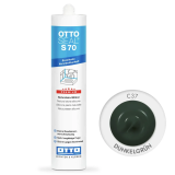 Силіконовий герметик Litokol OttoSeal S70 С37 зелений (dunkelgrun) (S70C37)