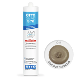 Силіконовий герметик OttoSeal S70 C41 Graurot Struktur (S70C41)