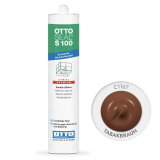 Силіконовий герметик OttoSeal S100 С1167 (tabakbraun), 300 мм (S100C1167)