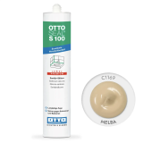 Герметик силіконовий OttoSeal S100 С1169 (melba), 300 мм (S100C1169)