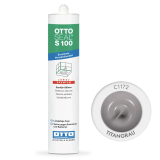 Силіконовий герметик OttoSeal S100 С1172 (titangrau) (S100С1172)