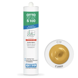 Силиконовый герметик OttoSeal S100 C19 (curry), 300 мм (S100C19)