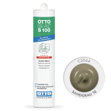 Силіконовий герметик OttoSeal S100 С2044 (sandgrau) (S100C2044)