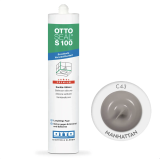 Силіконовий герметик OttoSeal S100 C43 (Manhattan), 300 мм (S100C43)