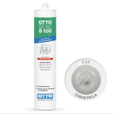 Силіконовий герметик OttoSeal S100 C45 (Chinchilla), 300 мм (S100C45)