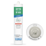Силиконовий герметик OttoSeal S100 С910 срібло сірий (silbergrau) (S100C910)