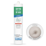 Силиконовый герметик OttoSeal S100 C8684  (matt pergamon) (S100C8684)