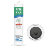 Герметик силіконовий OttoSeal S100 C8683 (Matt Anthrazite), 300 мм (S100C8683)