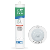 Силіконовий герметик OttoSeal S100 C787 (Flashgrau), 300 мм (S100C787)