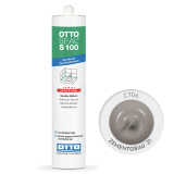 Силіконовий герметик OttoSeal S100 C706 (Zementgrau Nr 31), 300 мм (S100C706)