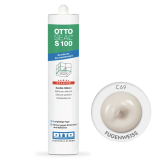 Силіконовий герметик OttoSeal S100 С69 (fugenweiß) (S100C69)