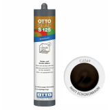 Силіконовий герметик Ottoseal S125 C6569 Mat-Schokobraun Grey (коричнево-сірий матовий), 310 мл (S125C6569)