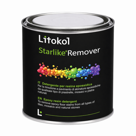 Очищувач Litokol Starlike® Remover для видалення затверділих епоксидних залишків та смол 750 мл (STRRMV0750)