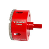 Алмазна коронка RapidE Red Point EVO 70 мм, під дриль (НФ-00001862)